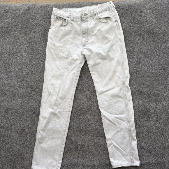 Wrangler Other - VTG Wrangler Denim Jeans Made in USA 36 x 34 Light Wash Cowboy Western 96501GL